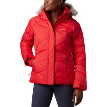 Columbia Lay D Down II, Chamarras Rojos Para Mujer | 412783-HEA